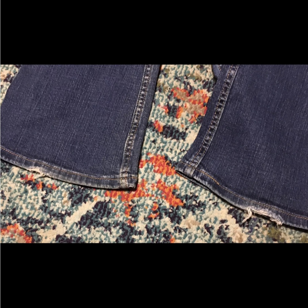 LEVI’S 518 Size 9 Short Jeans Pants Superlow Denim Pre-Owned - Picture 4 of 4